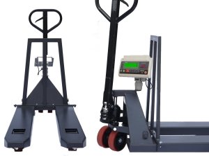 Transpalet Baskül Yük Dayama Siperli Şarjlı 2000 kg