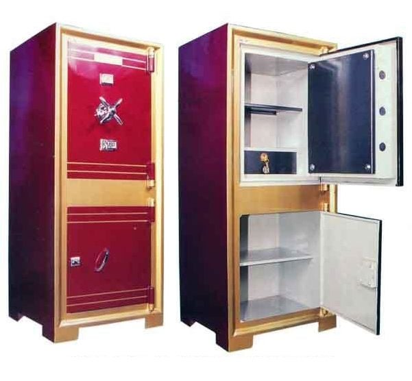 Çelik Para Kasası 125 Cm 220 Kg Dolaplı Gizli Bölmeli