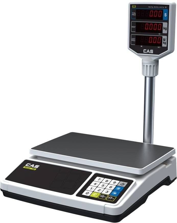 CAS PR - 30 kg Boyunlu Market Terazi