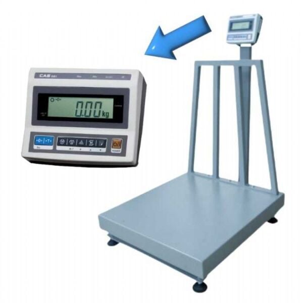 CAS DB II - Elektronik Baskül Onaylı 60x70 cm - 300 kg