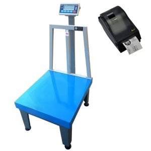Elektronik Ayaklı Yazıcılı Baskül 60x70 cm - 600 kg