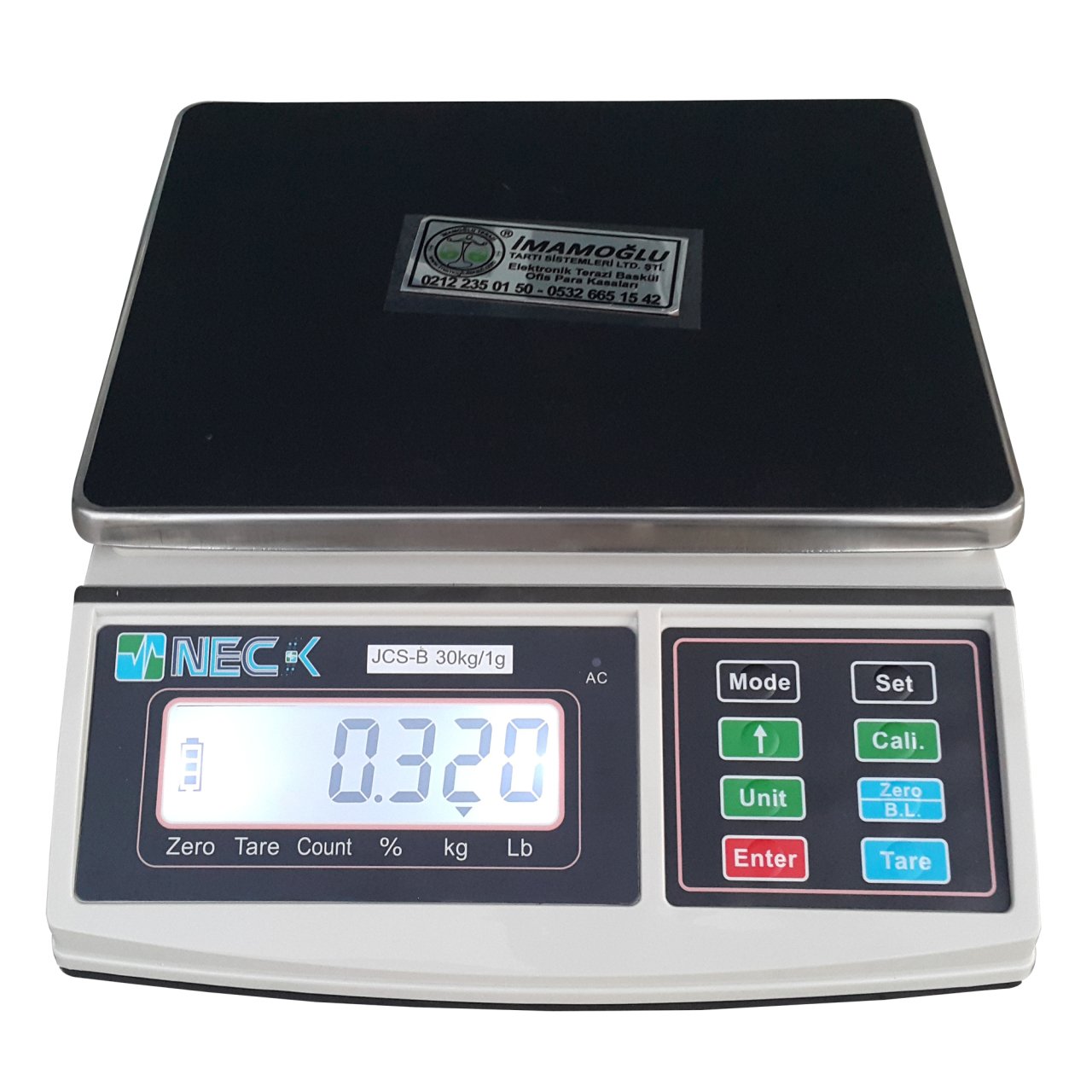 Neck Tartım Terazi 30-15-6-3 KG