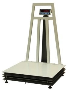 Tem Çift Şase 4 Hücreli Darbeli Ağır Hizmet Baskülü 150x150 cm 3Ton