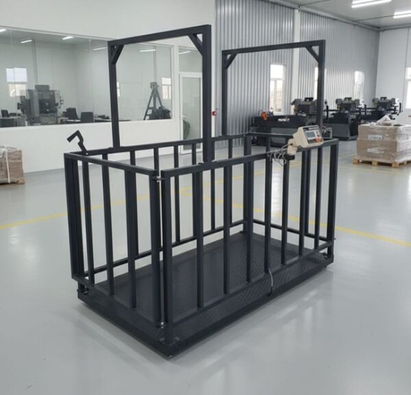 Canlı Hayvan Baskülü Çemberli 100X200 CM 3 Ton