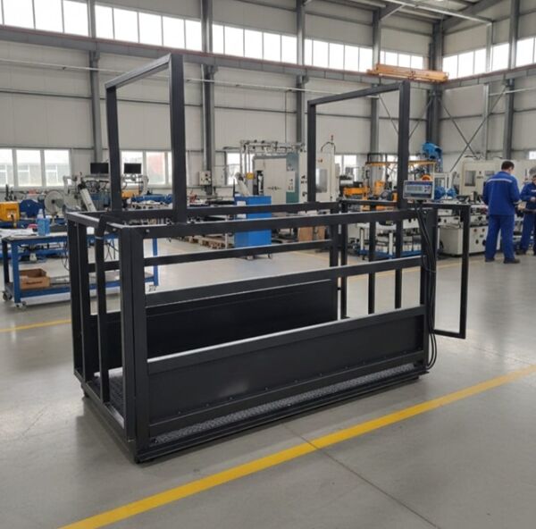 Canlı Hayvan Baskülü Npu Şase Çemberli 120X240 CM 3 Ton