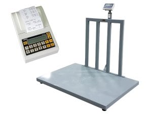 Fiş Yazıcılı Baskül 4 Hücreli 1500 Kg 120x120 Cm Özel Üretim
