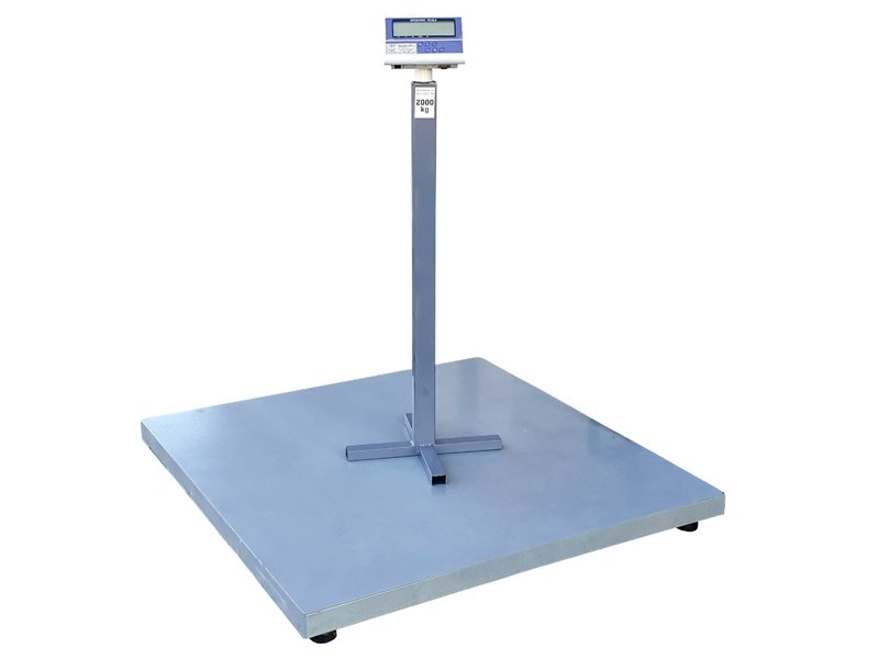 İmmax Düz Platform Baskül 80x90 cm 2 ton Şarjlı