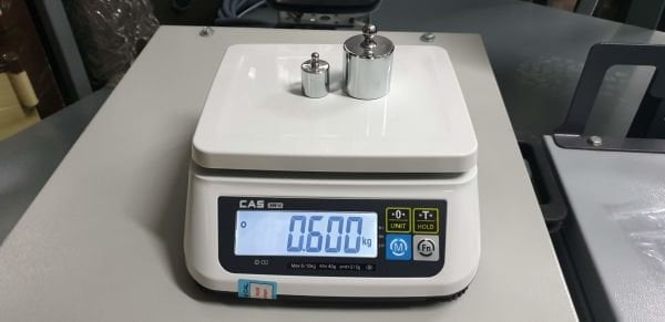 CAS /SW II - Tartım Terazi 30 kg Onaylı