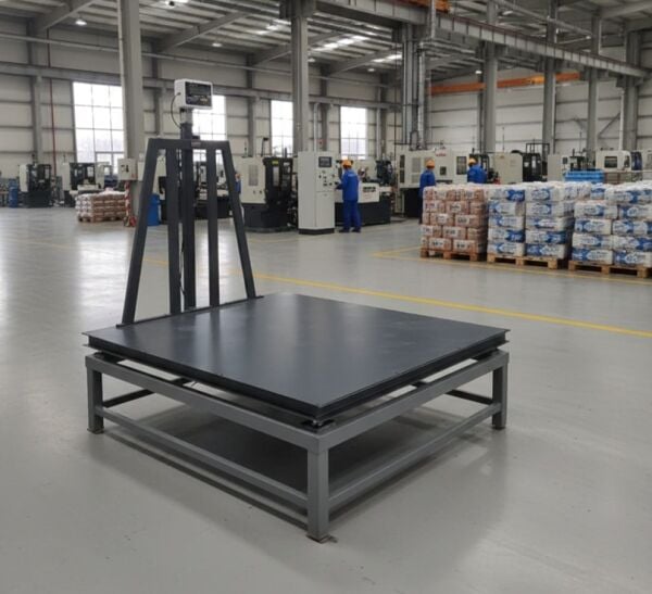 Sehpalı U şase Kantar 150x200 Cm 3 Ton Şarjlı 4 Hücreli