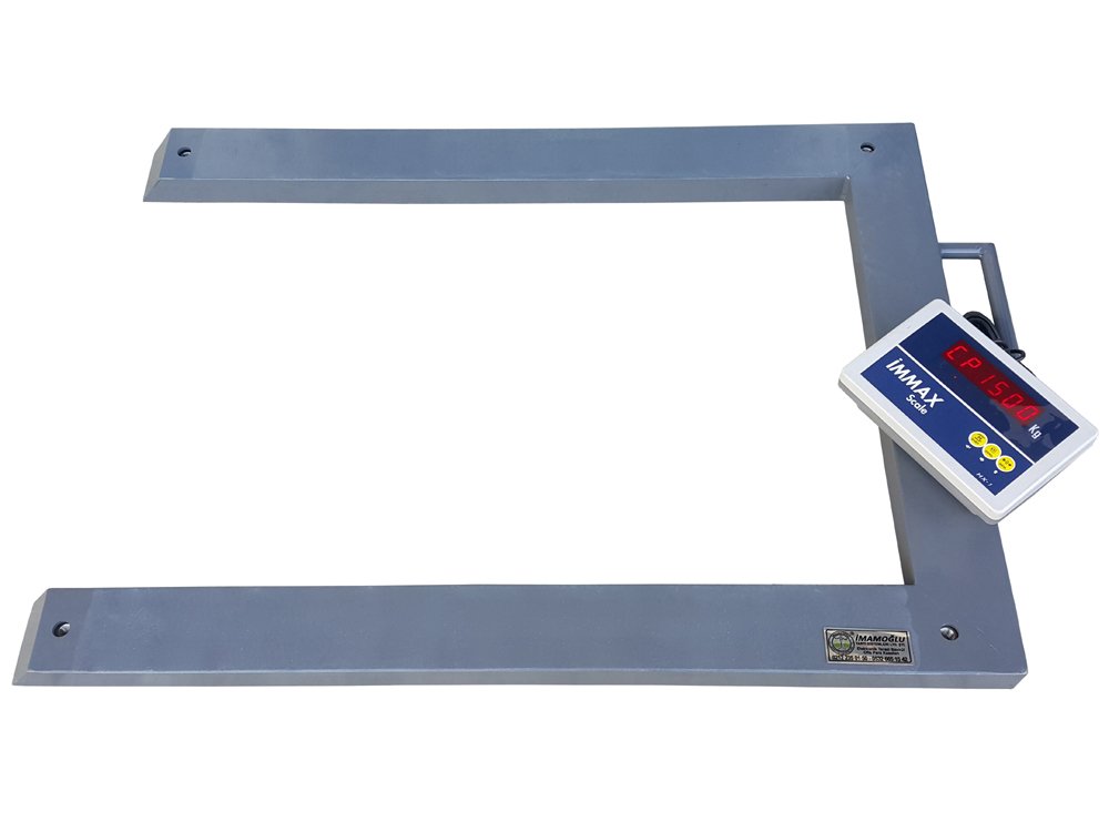 Palet Tipi U Baskül 80x120 3 Ton