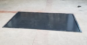 Düz Platform Gömme Baskül Kantar 3 Ton 120x120 Cm Özel Üretim