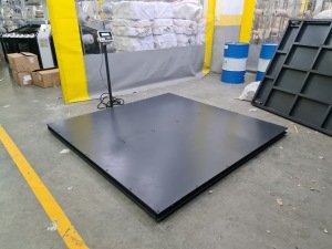 Düz Platform Kantar 200x200 Cm 3 Ton Şarjlı 4 Hücreli