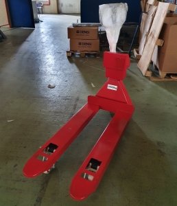 Transpalet Baskül - 2 Ton Döküm Pompalı