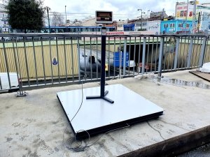Aybisi Ibc Tank Tartım Baskülü 3 Ton 150x150 Cm Özel Üretim
