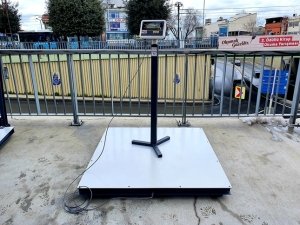 Aybisi Ibc Tank Tartım Baskülü 3 Ton 150x150 Cm Özel Üretim
