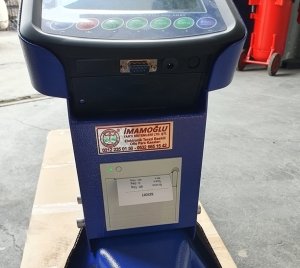 Neck Fiş Yazıcılı Transpalet Baskül - 3 Ton Döküm Pompalı