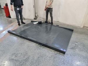 Kendinden Çift Rampalı Platform Baskül 120x200 cm 3 Ton Şarjlı