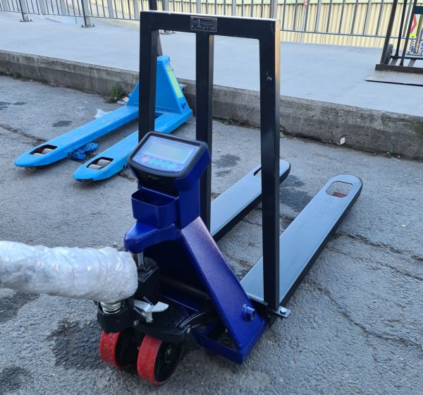 Neck Siperli Transpalet Baskül 2 Ton Döküm Pompalı