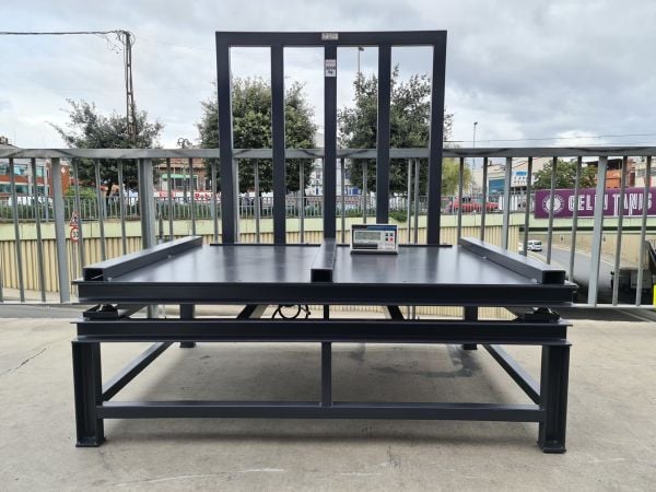 İmmax Demirci Baskülü 150X150 cm 3 Ton Çift Şase Özel İmalat