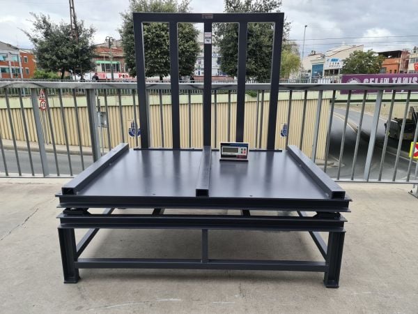 İmmax Demirci Baskülü 150X150 cm 3 Ton Çift Şase Özel İmalat