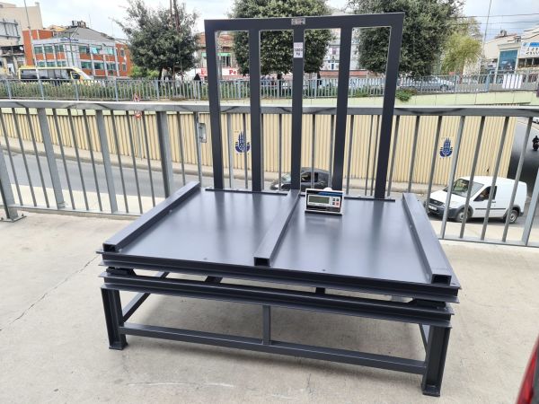 İmmax Demirci Baskülü 100X250 cm 3 Ton Çift Şase Özel İmalat