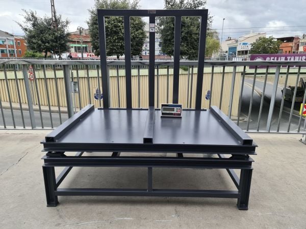 İmmax Demirci Baskülü 100X250 cm 3 Ton Çift Şase Özel İmalat