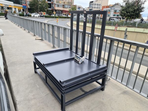 İmmax Demirci Baskülü 100X250 cm 3 Ton Çift Şase Özel İmalat