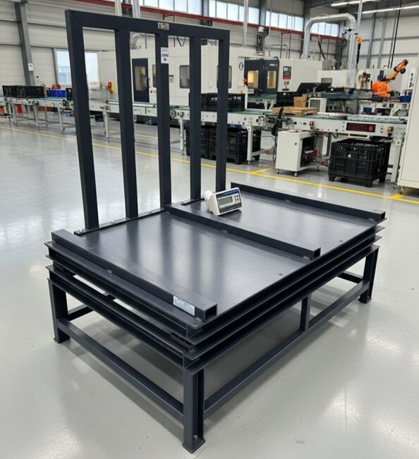 İmmax Demirci Baskülü 100X250 cm 3 Ton Çift Şase Özel İmalat