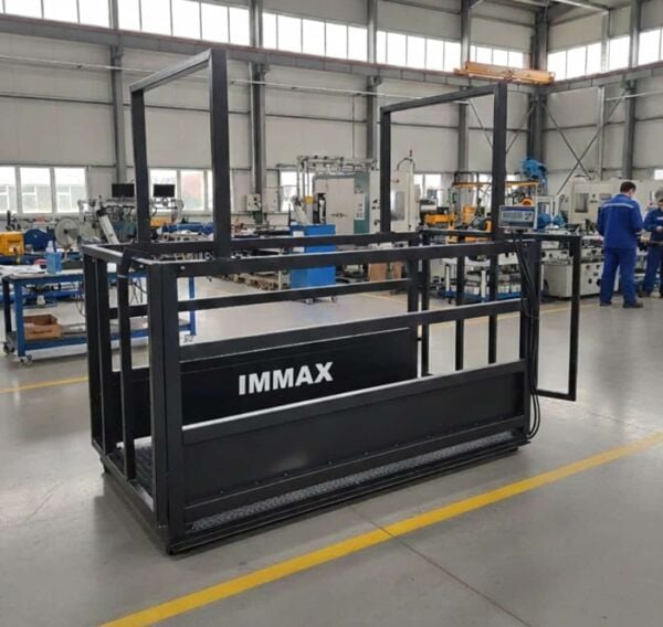 Canlı Hayvan Baskülü U Şase Çemberli 100X200 CM 3 Ton