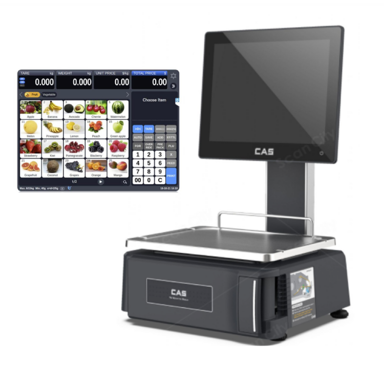 Cas CL 8000 Barkodlu 15-30 Kg Terazi + Wifi