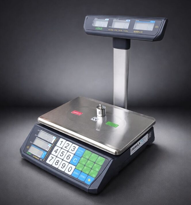 Hana - Hs 5600 Market Terazi 30 Kg Şarjlı
