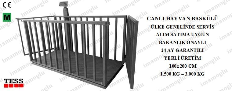 TESS Canlı Hayvan Baskülü